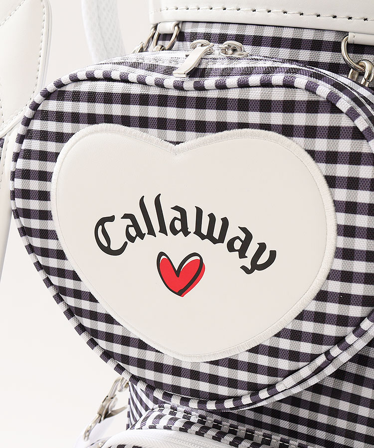キャロウェイ CG LoveCallawayギンガムチェック柄キャディバッグ