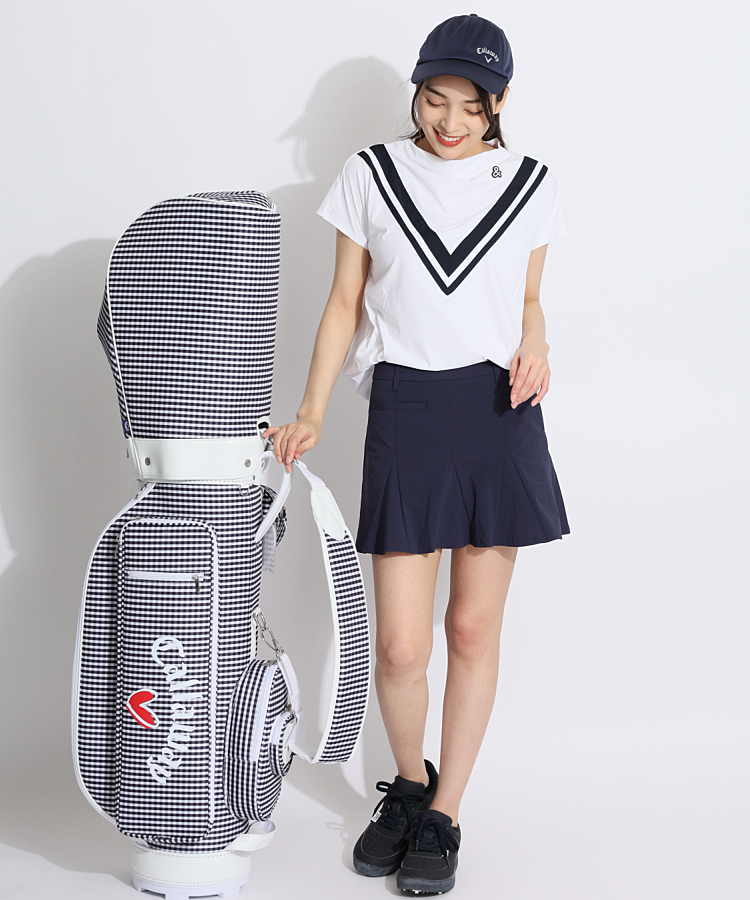 キャロウェイ CG LoveCallawayギンガムチェック柄キャディバッグ