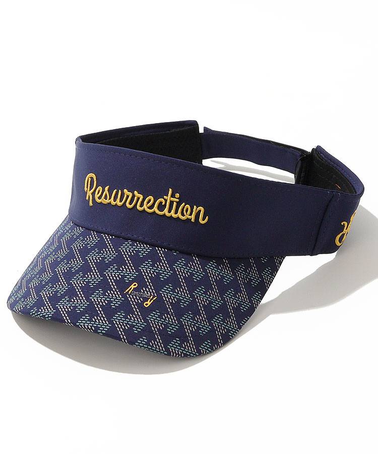 レザレクション　バイザー ベーシックロゴサンバイザー UV フューシャ | Resurrection