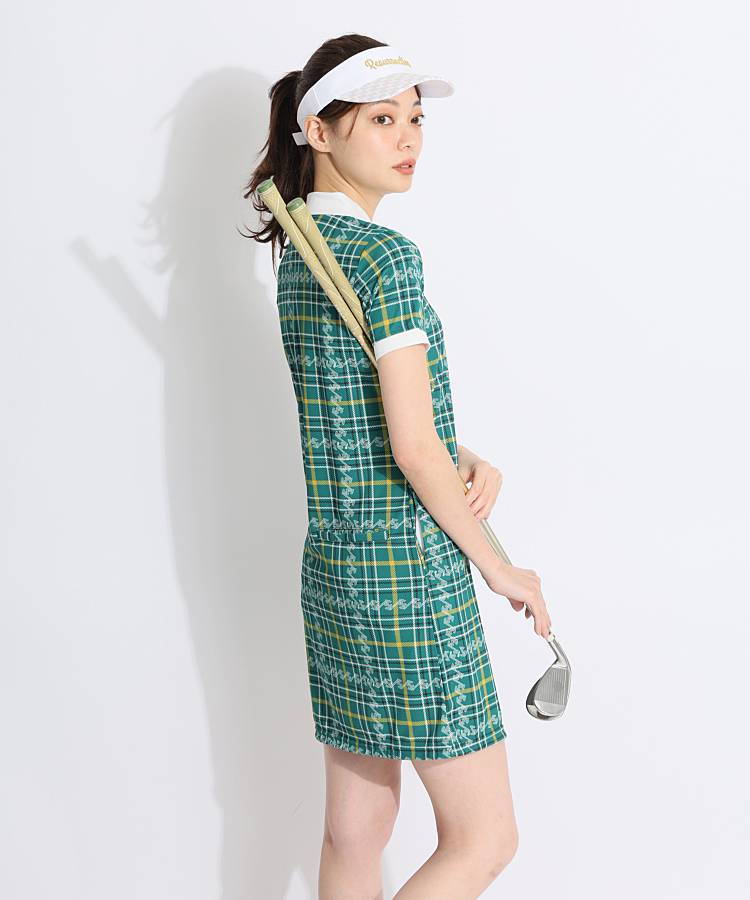 レザレクション ブリム総柄ワイドサンバイザー レザレクション RR ブリム総柄ワイドサンバイザー レディース