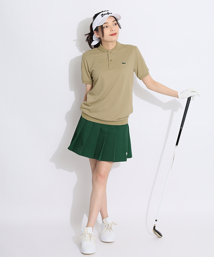 ニューエラ NE 一体型ペチパンツプリーツスカート(グリーン