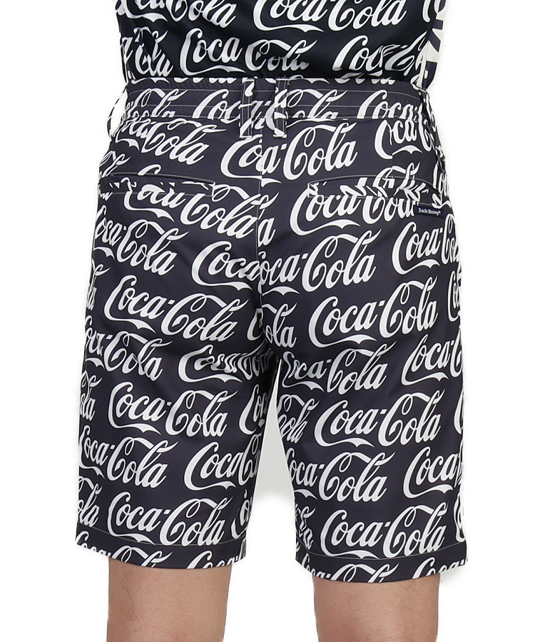 ジャックバニー JB CocaColaロゴ総柄◇ハーフパンツ ゴルフウェア通販