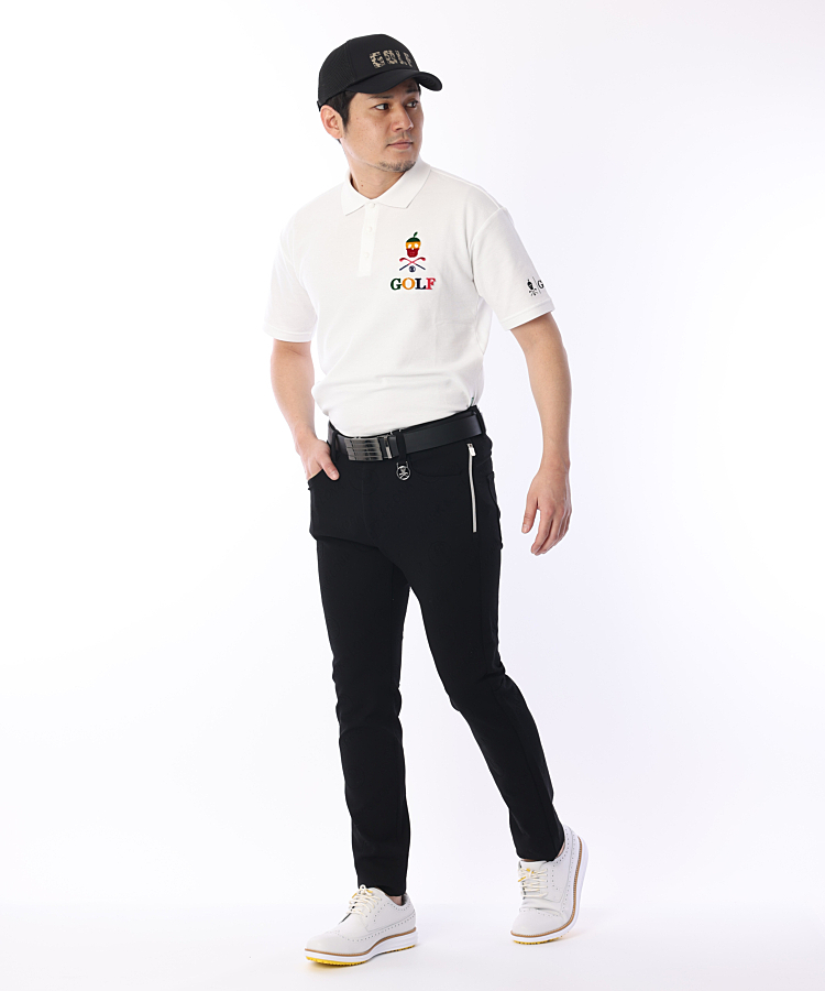 ◇ MARK&LONA // Polo / ポロシャツ / 半袖 / White // マーク＆ロナ ◇-