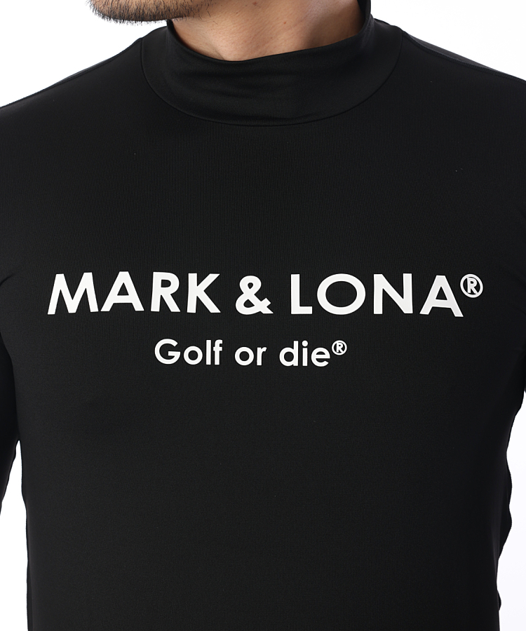 マーク＆ロナ ML 高機能◇LOGOモックネックインナー ゴルフウェア通販