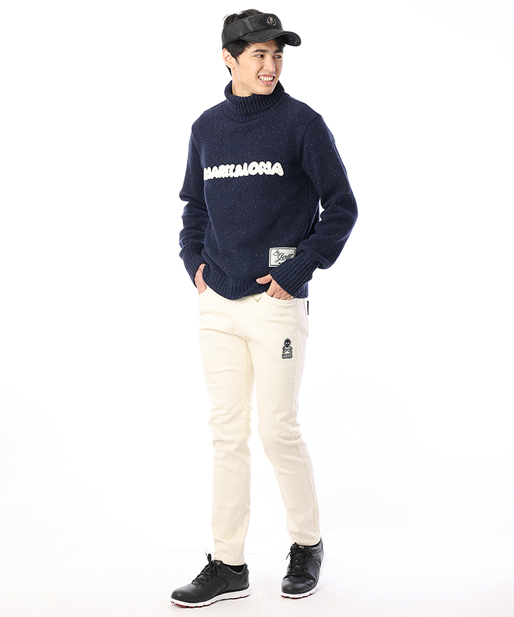 新品MARK&LONA GOLFレディース ゴルフセーター 黑 SサG-