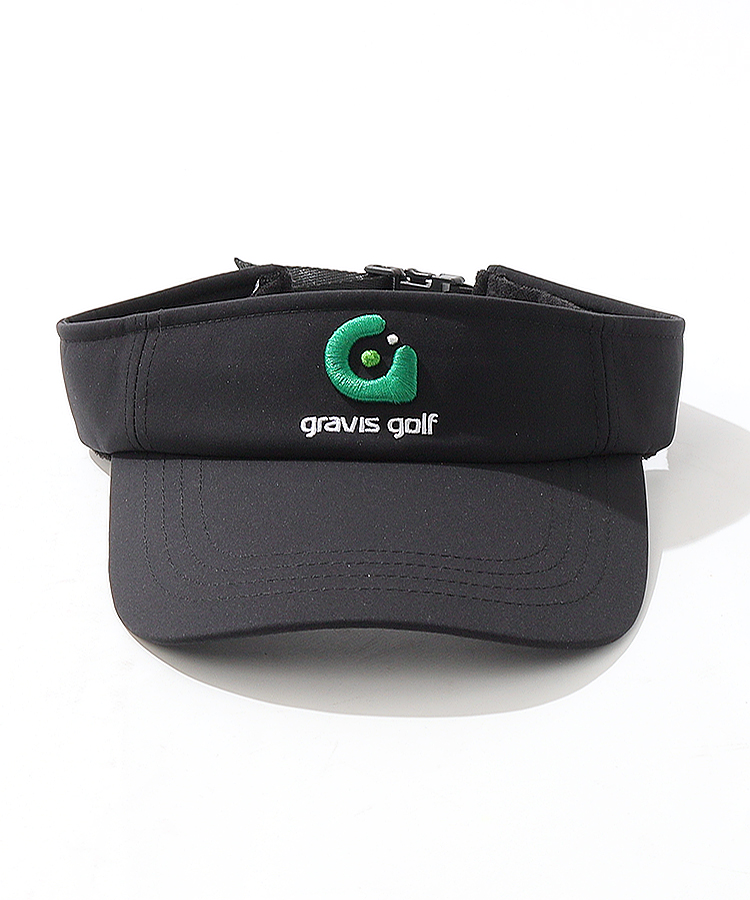 グラビスゴルフ GV フロント立体ロゴサンバイザー ゴルフウェア通販 HIGUMA GOLF STORE（ヒグマゴルフストア）