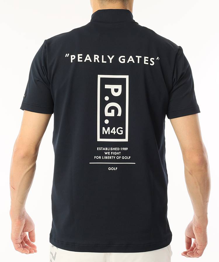 パーリーゲイツ Pearly Gates メッシュ Tシャツ ゴルフウェア - ウエア