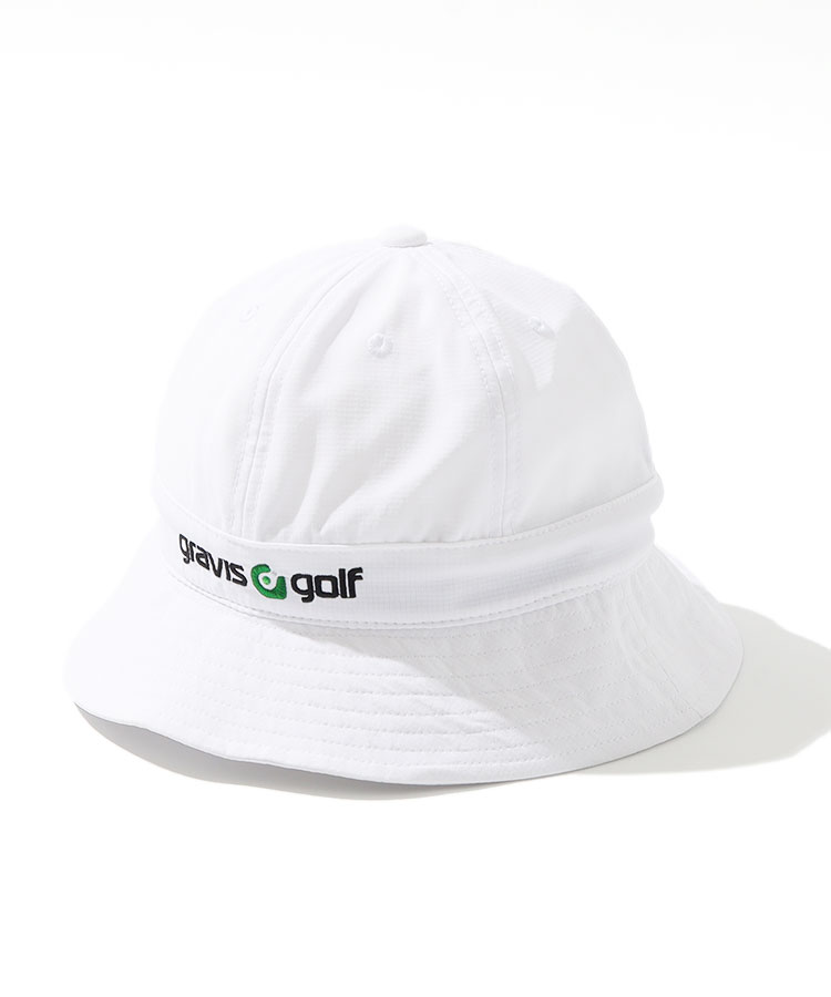 グラビスゴルフ GV ロゴ刺繍Basicバケットハット ゴルフウェア通販