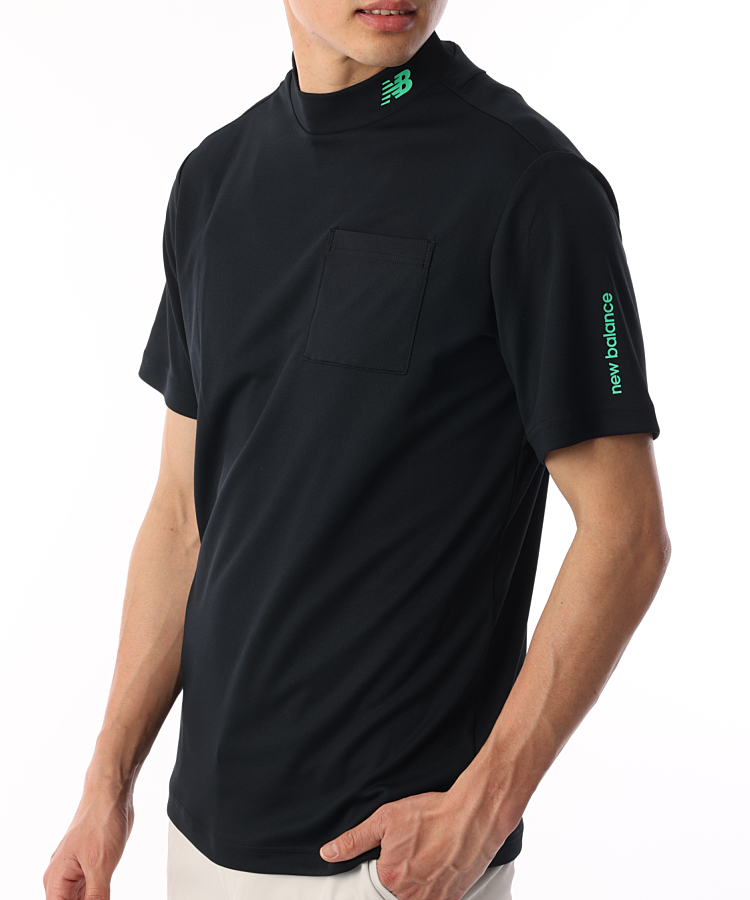 New Balance golf モックネックシャツ