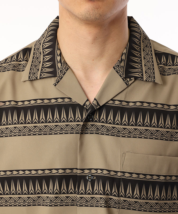 BALENCIAGA golf ポロシャツ 半袖 襟パターン柄 XLレディース-