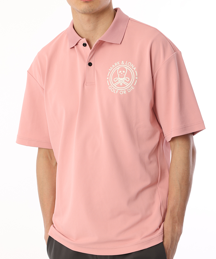 ポロシャツ ゴルフウェア ピンク - ポロシャツ