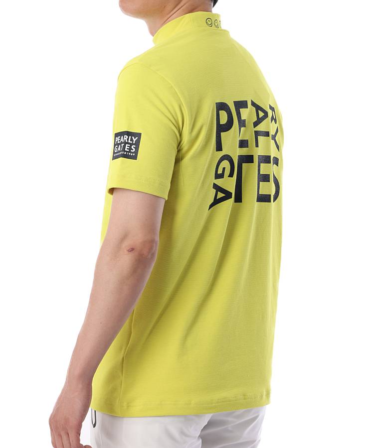 新品正規品【PG/❽❾/size5】パーリーゲイツ ⑧⑨ 半袖モックネックシャツ