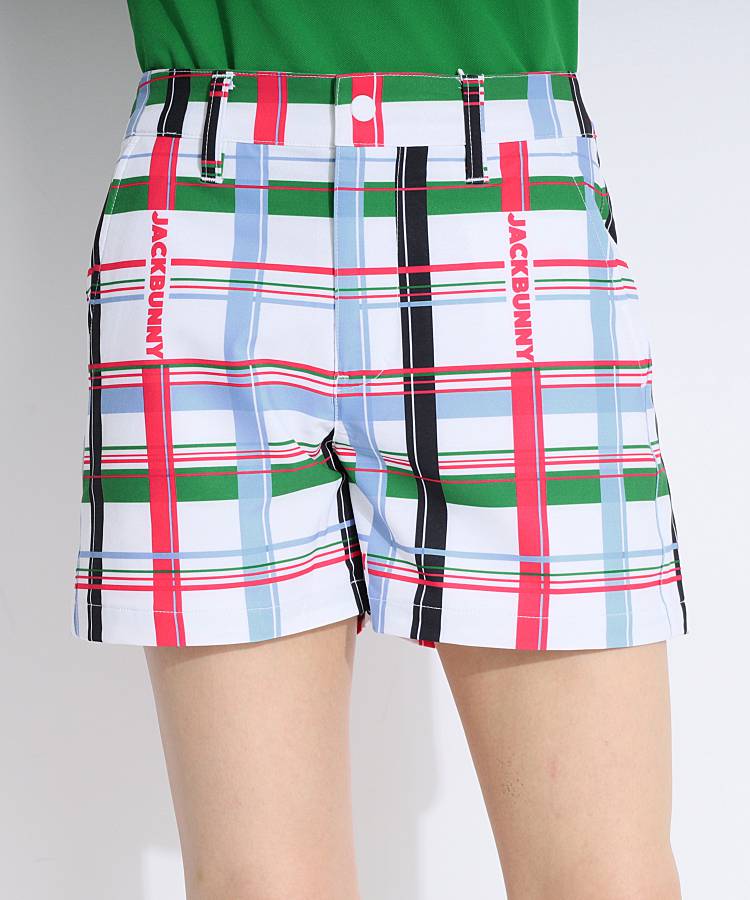 JB チェック柄 ゴルフパンツ セット ジャックバニー 赤チェック