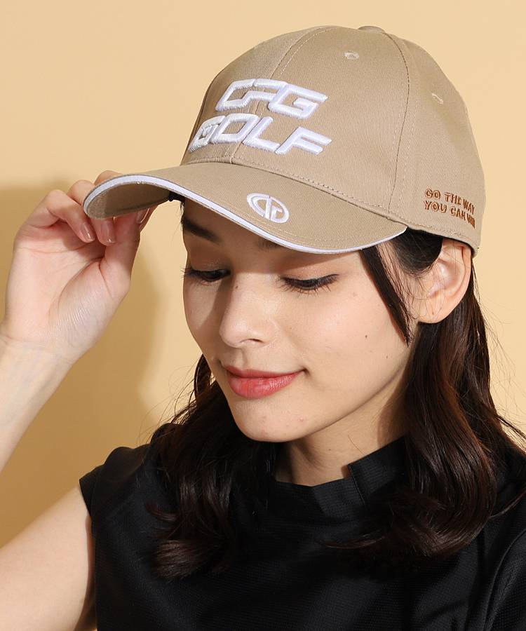 CP Simpleツイルロゴキャップ