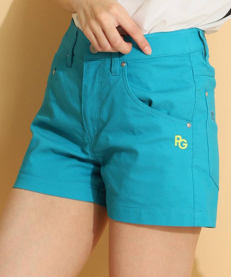 PG サーフモチーフStretchカルゼショートパンツ