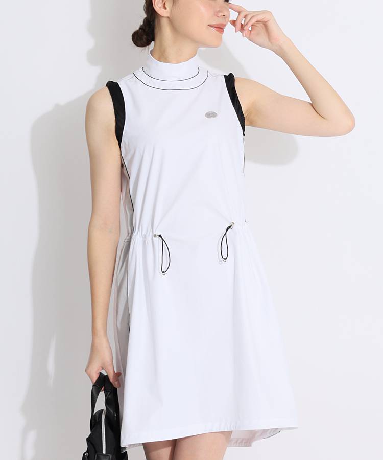 LV サイドLineノースリーブワンピース