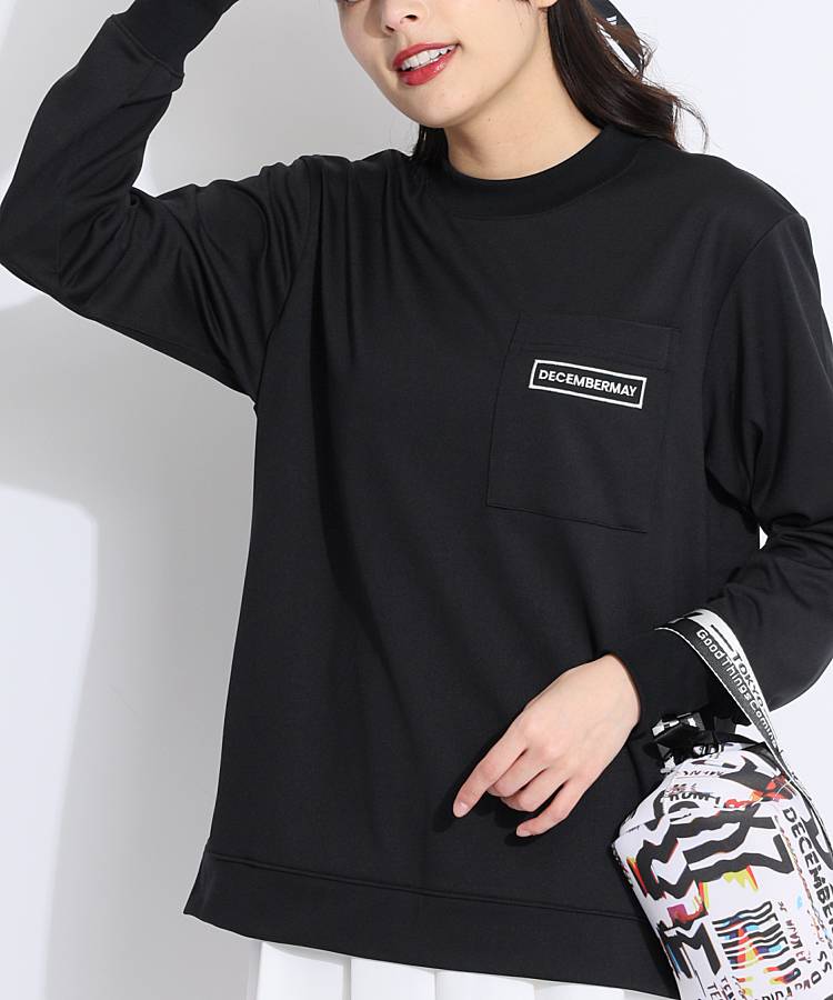ディセンバーメイ ゴルフ パンツ レディース ストレッチ M　D244 ディッセンバーメイ DM 総柄プリント裏起毛レギンス レディース