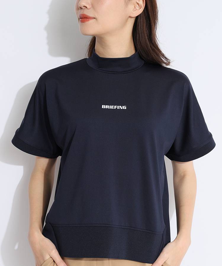 BR バックロゴテープモックネック