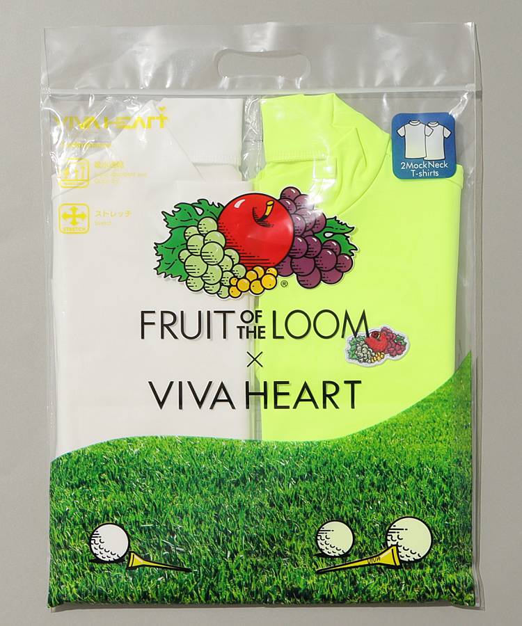 VH [FruitoftheLoom]ロゴ刺繍2pack半袖カットソー
