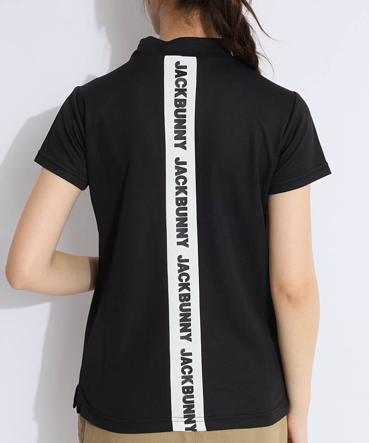 JB バックLineモックネック半袖カットソー