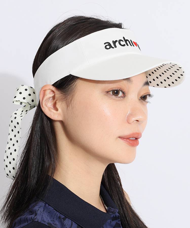AR ドットリボンサンバイザー