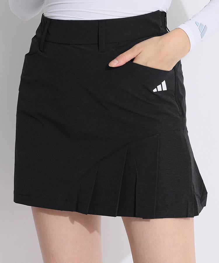 アディダスゴルフ AG 一体型ペチパンツ付プリーツ切替スカート