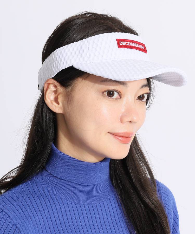 サンバイザー ｜ レディースゴルフウェア通販 CURUCURU select