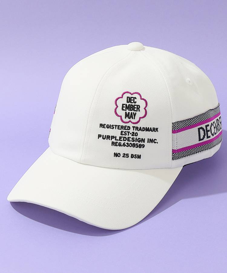 ディッセンバーメイ DM ジャガードロゴツイルキャップ レディース