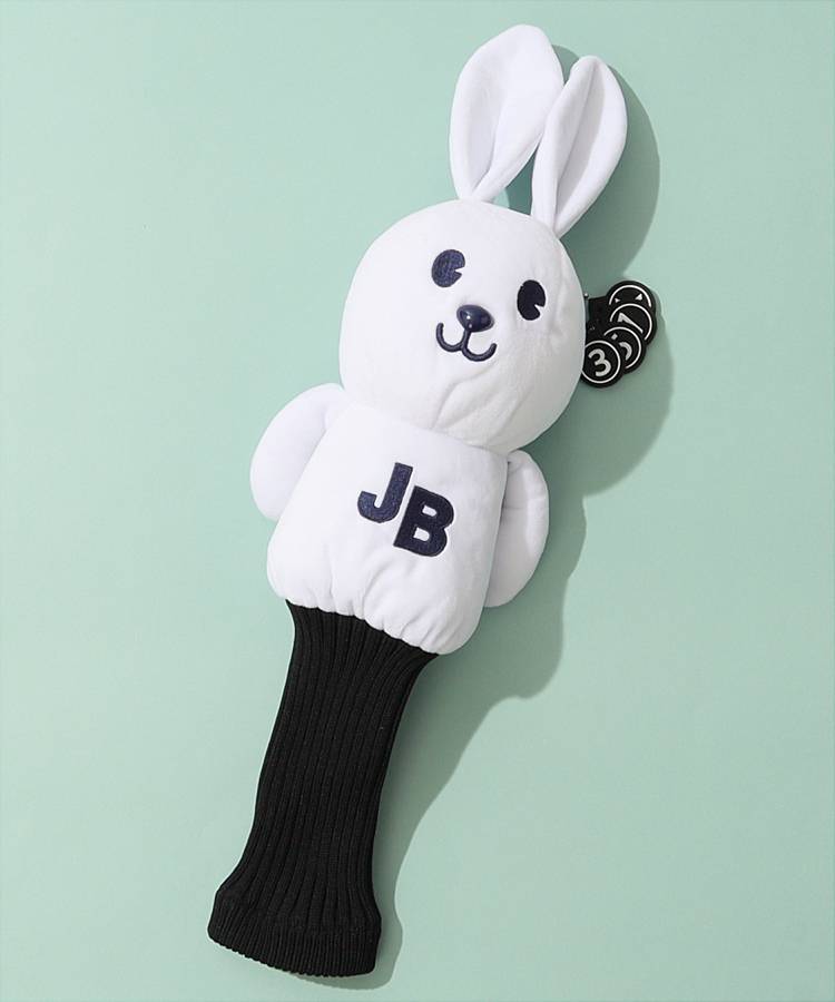 ジャックバニー JB ふわふわバニー番手付きヘッドカバー(FW) レディースゴルフウェア通販 キュルキュルセレクト curucuru select