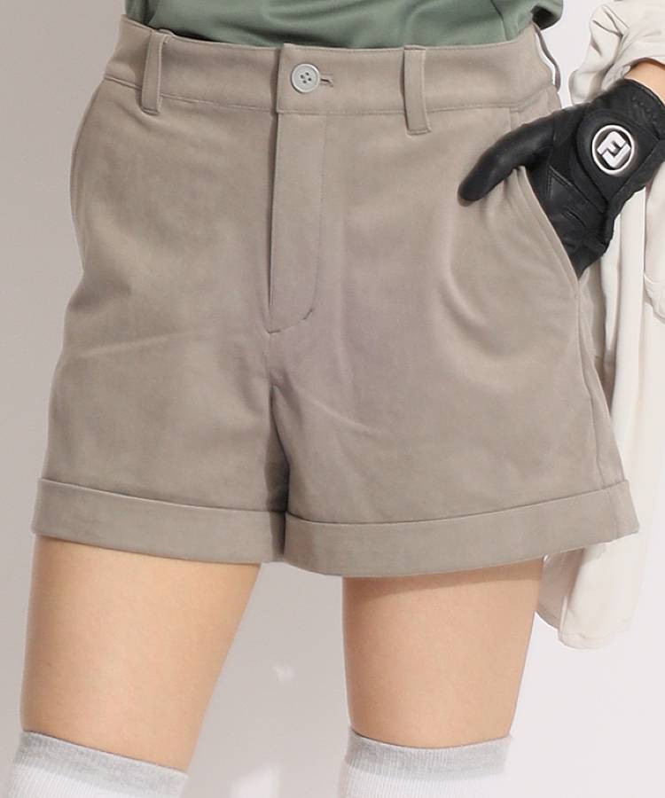 BE ロールアップ風ショートパンツ