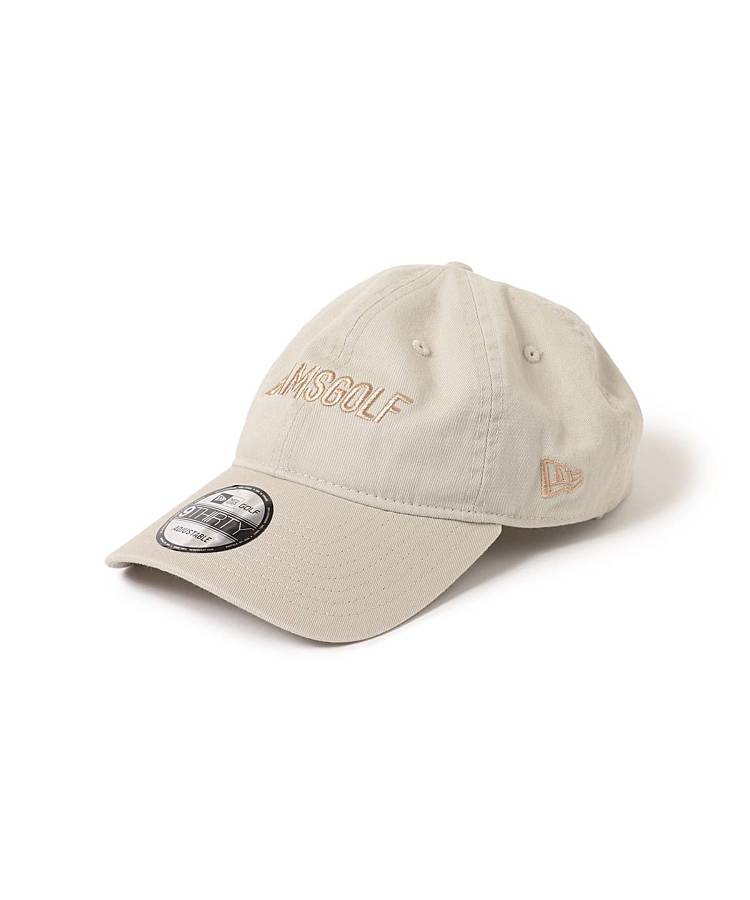 BE [NEWERA]ロゴ刺繍ツイルキャップ