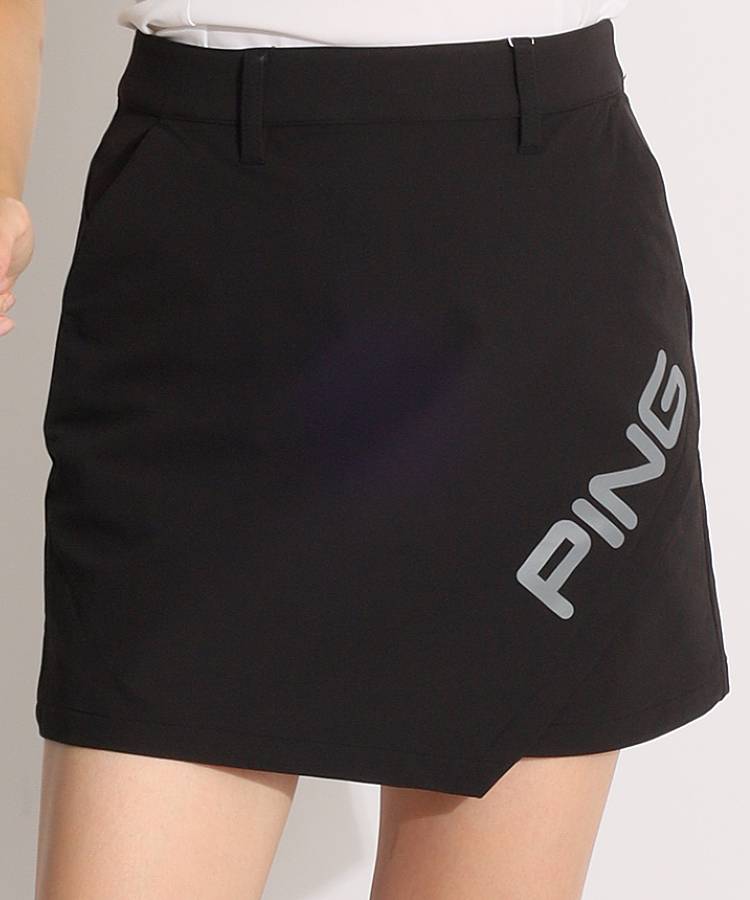 PN 【CP対象品】撥水ストレッチアシンメトリーヘムスカート