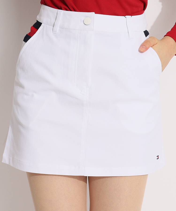 TH バックフラッグストレッチツイルスカート