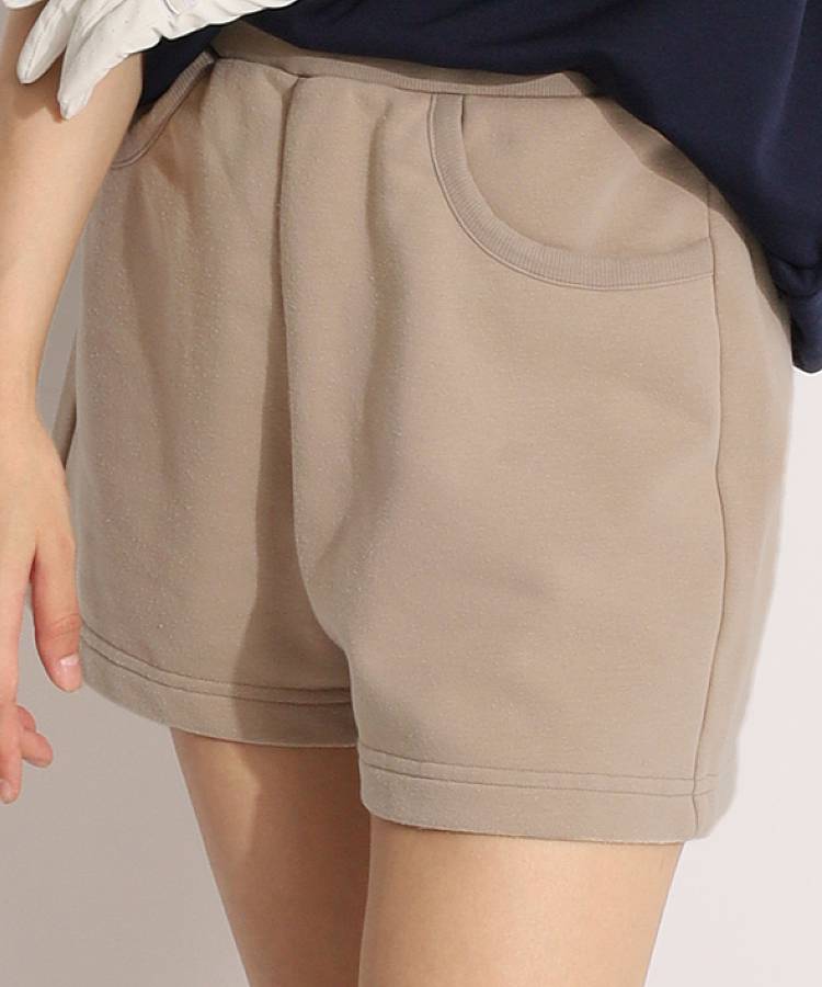 RO 裏微起毛オゾンウォッシュ加工ショートパンツ