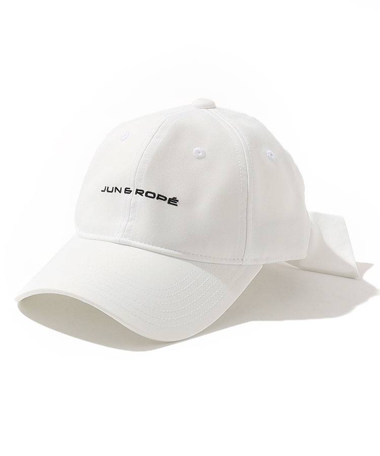 JR バックリボンツイルキャップ