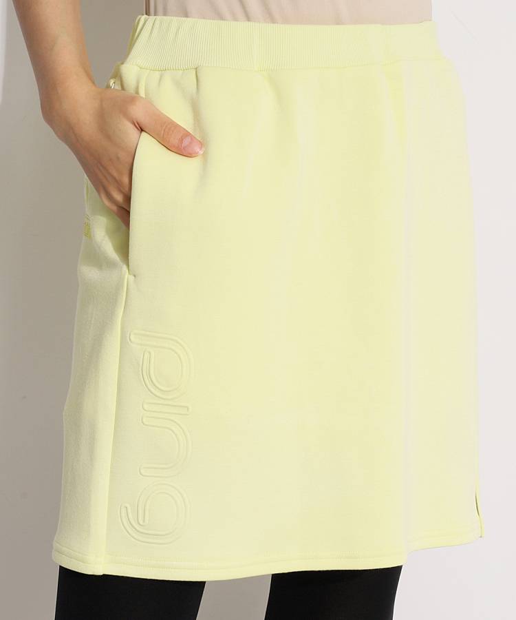 PN エンボスロゴ一体型ペチパンツスカート