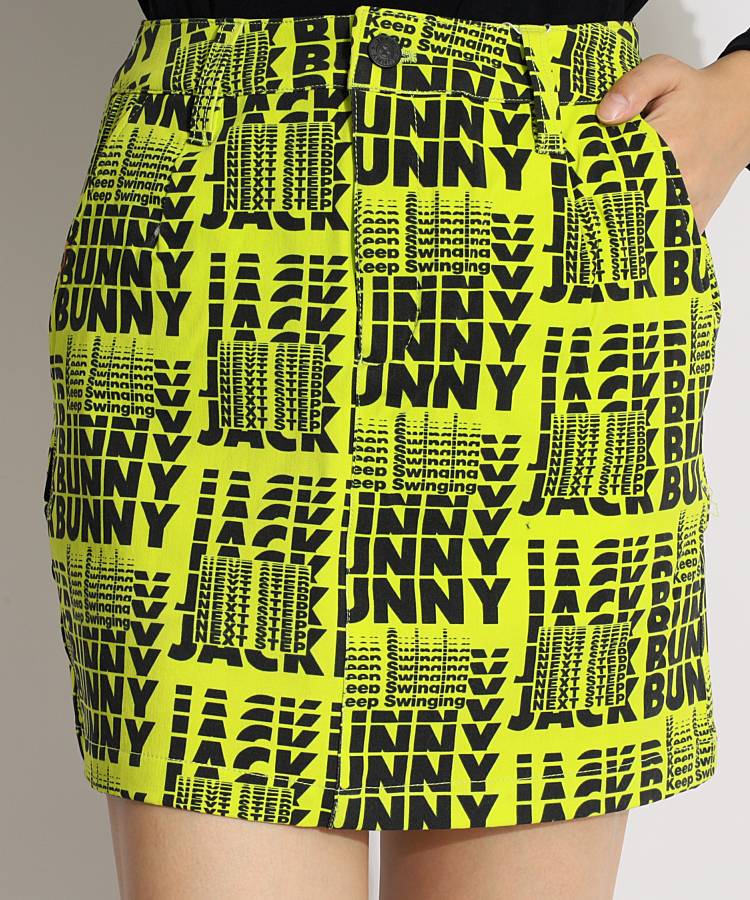 JB 【CP対象品】ランダムロゴツイルスカート