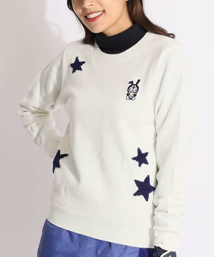 ジャックバニー JB [ドラえもん]モコモコスタークルーネック