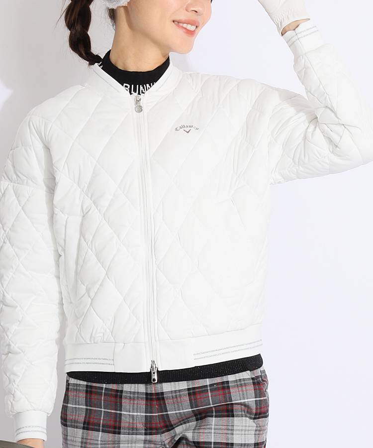 CA 撥水保温フルジップ中綿ブルゾン