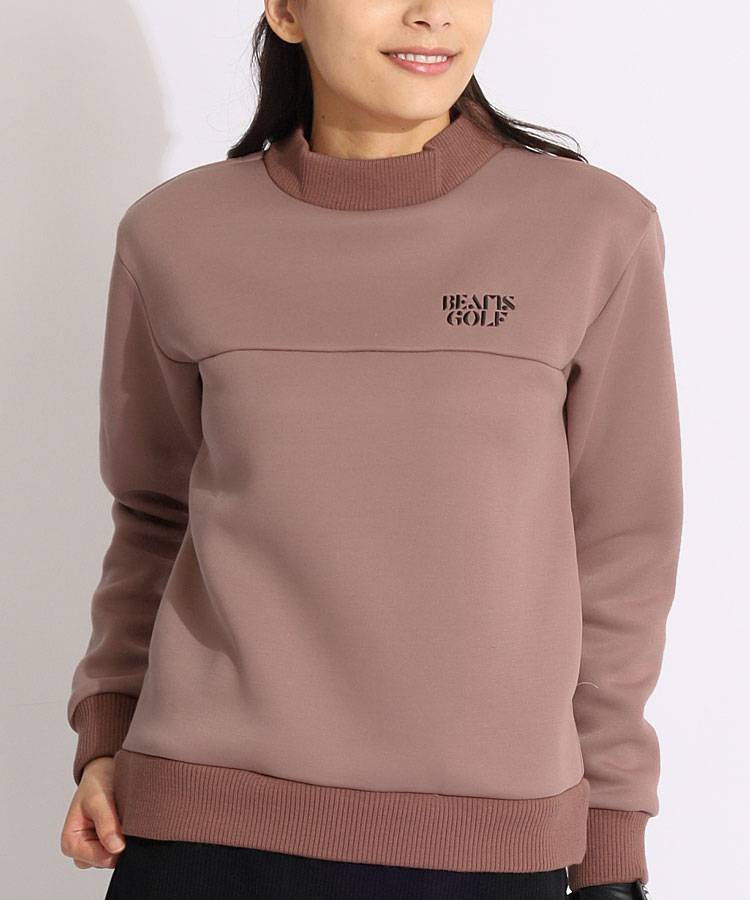 BEAMS GOLF ダンボールニット モックタートルネックプルオーバー M美品 BEAMS GOLF ダンボールニット モックタートルネックプルオーバー