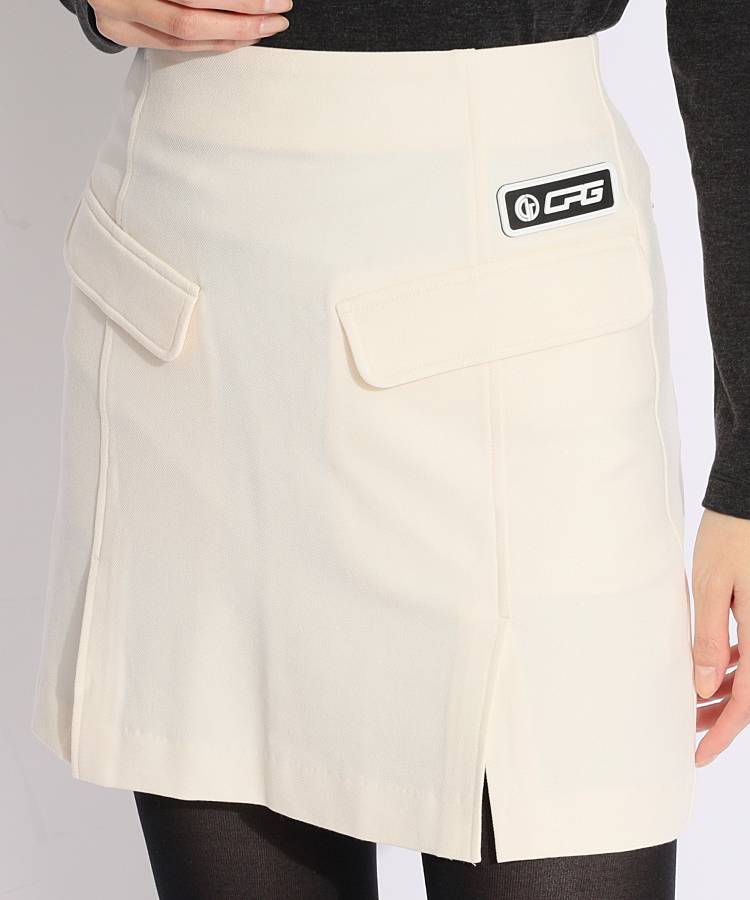 CP 付属ぺチパンツ付きスリット入りスカート