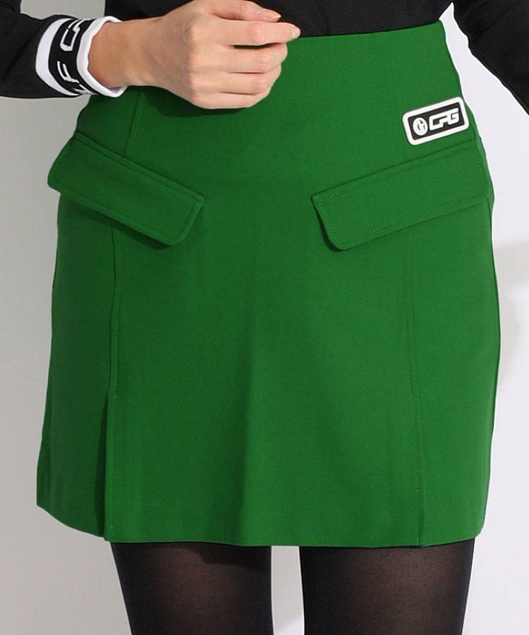 CP 付属ぺチパンツ付きスリット入りスカート