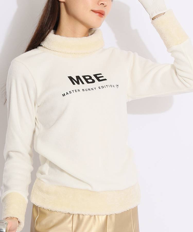 MB ボア切替スムースシャギー長袖カットソー
