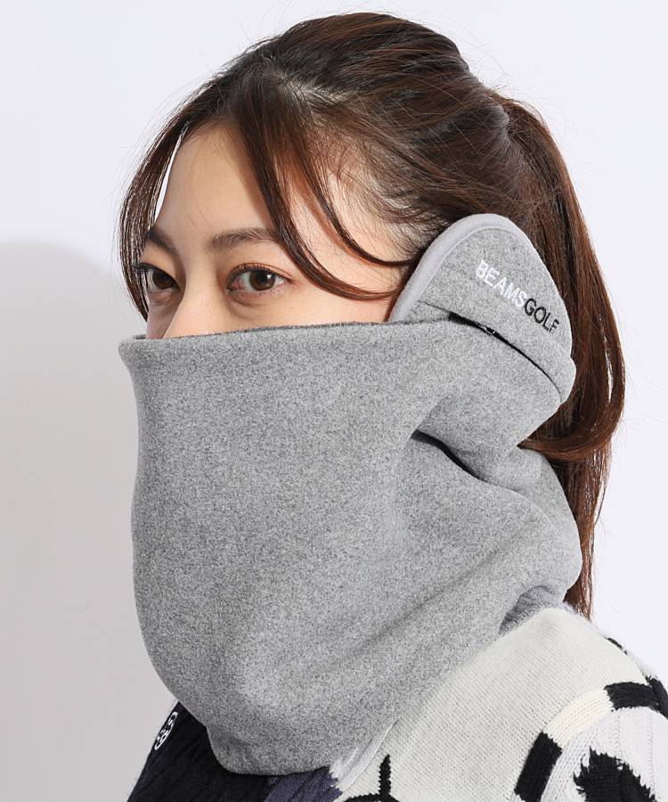 ビームスゴルフ BE イヤーマフ内蔵フリースネックウォーマー