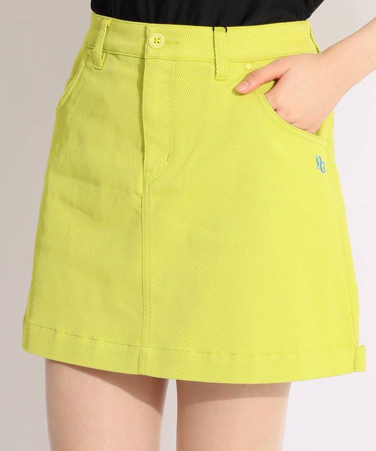 PG 【ストレッチ】バンダナ付きロゴカルゼスカート