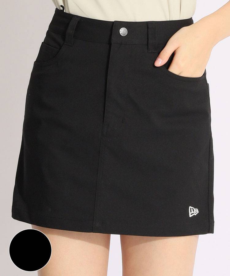 ゆずママ ★ARCHIVIO NEWERAコラボ　ゴルフレディーススカート Women's プリーツスカート ブラック | ゴルフ | ニューエラ