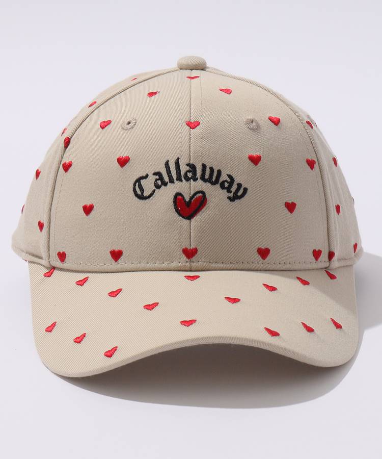 CA 【LoveCallaway】ハート刺繍ツイルキャップ
