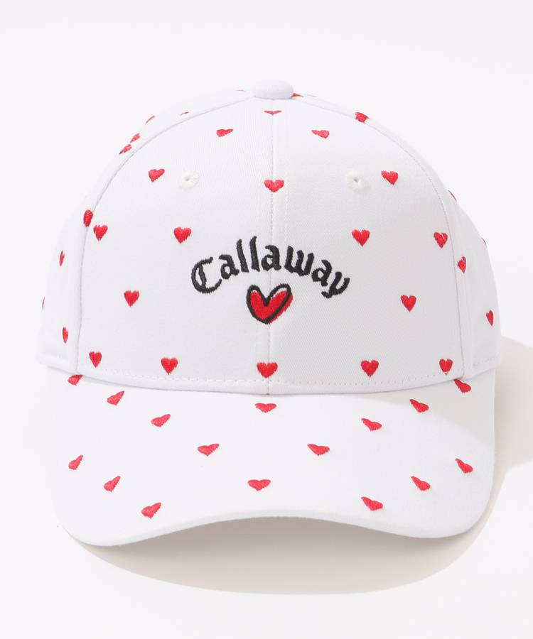CA 【LoveCallaway】ハート刺繍ツイルキャップ