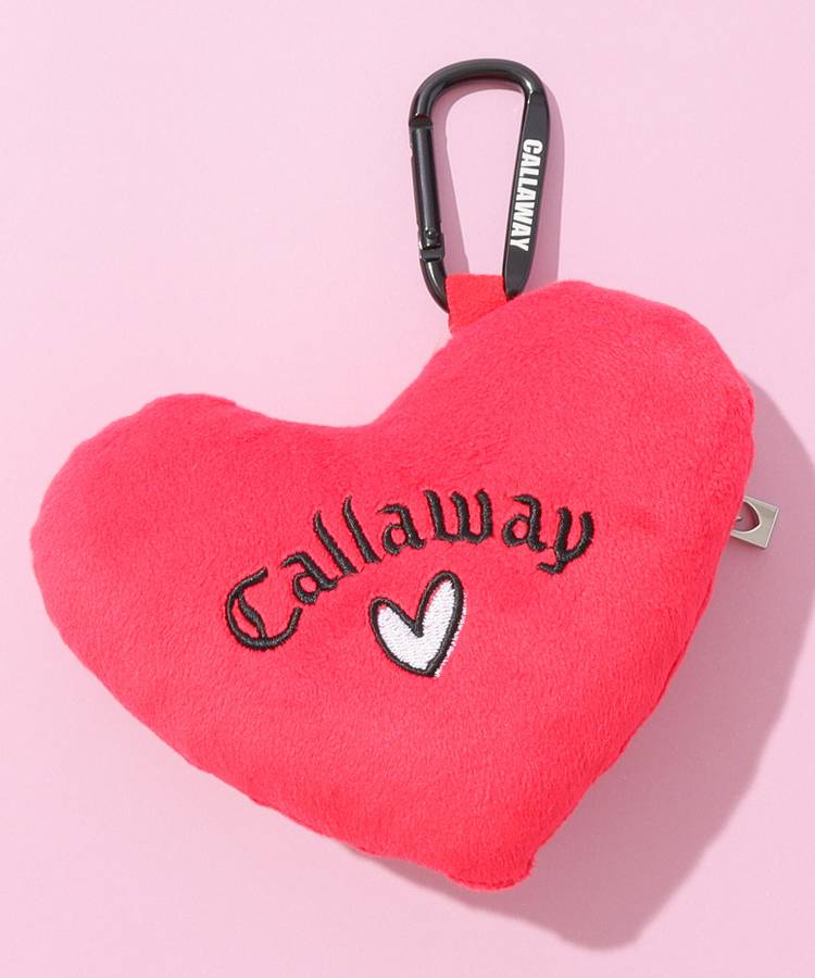 CG 【LoveCallaway】ラブハートフック付き起毛マルチポーチ