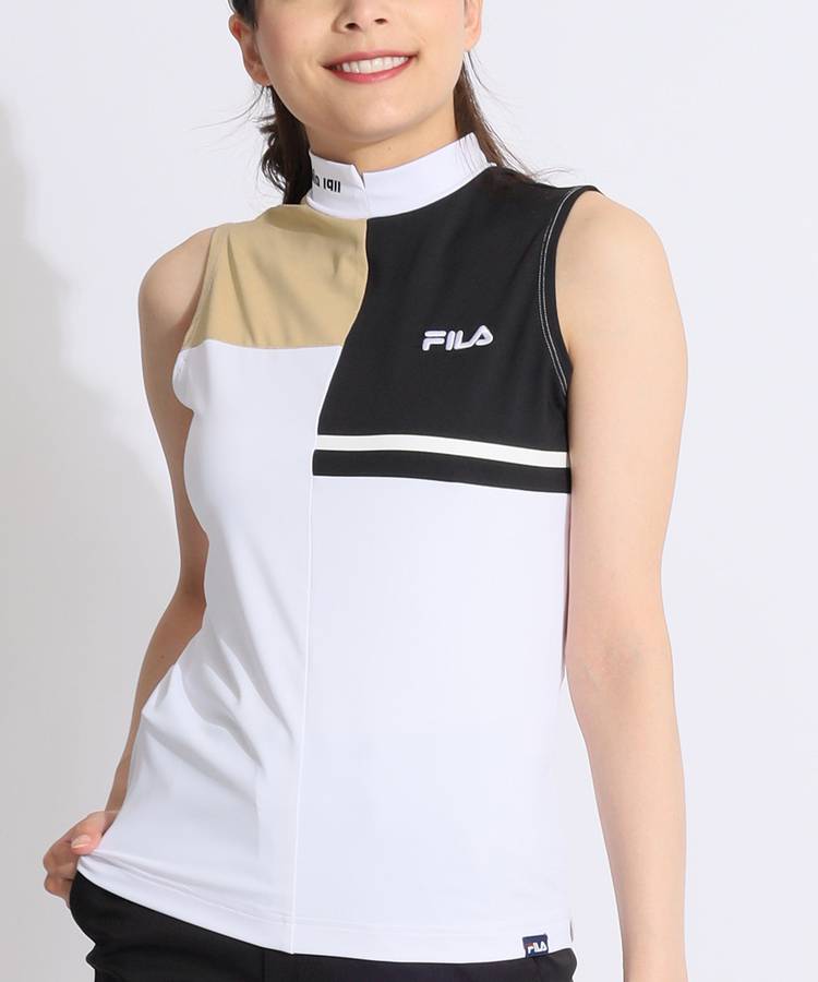 GFORE ゴルフウェア セット ノースリーブ×キュロット 白×赤 ィコーデ⛳ GFORE ゴルフウェア セット ノースリーブ×キュロット 白×赤